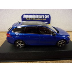 Peugeot 308 SW GT Vertigo Blue 2020 473940 Norev