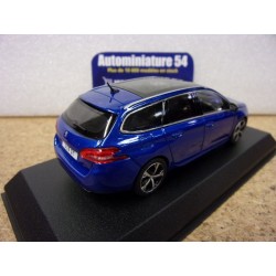 Peugeot 308 SW GT Vertigo Blue 2020 473940 Norev