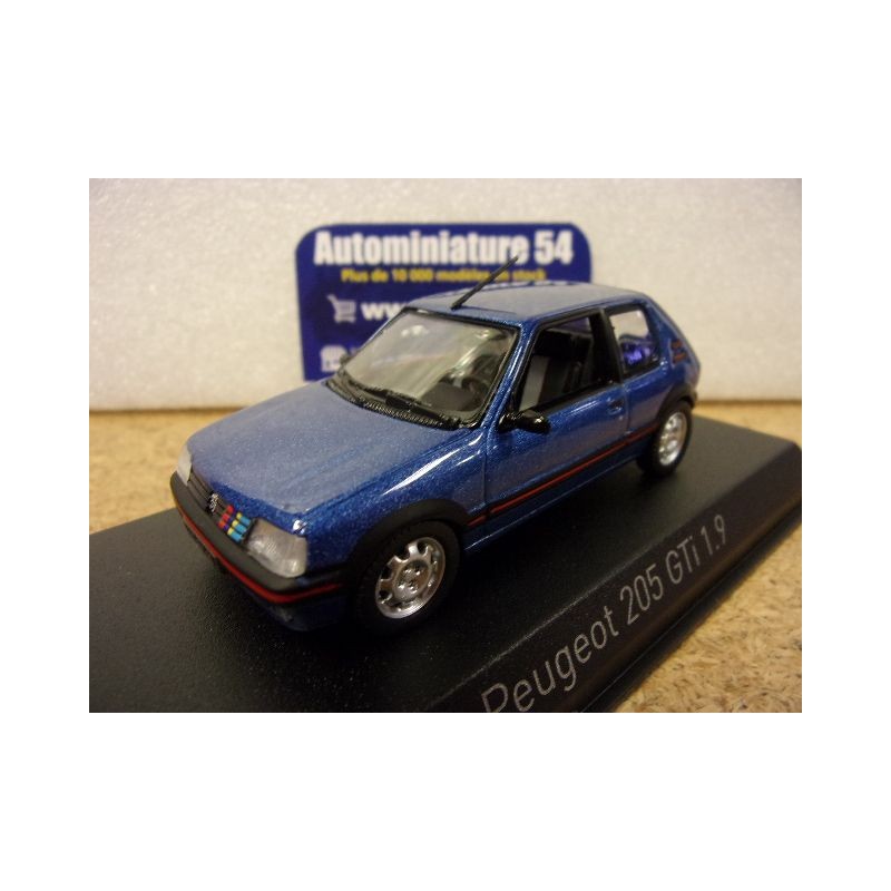 Peugeot 205 GTI 1.9 1992 Miami Blue 471737 Norev