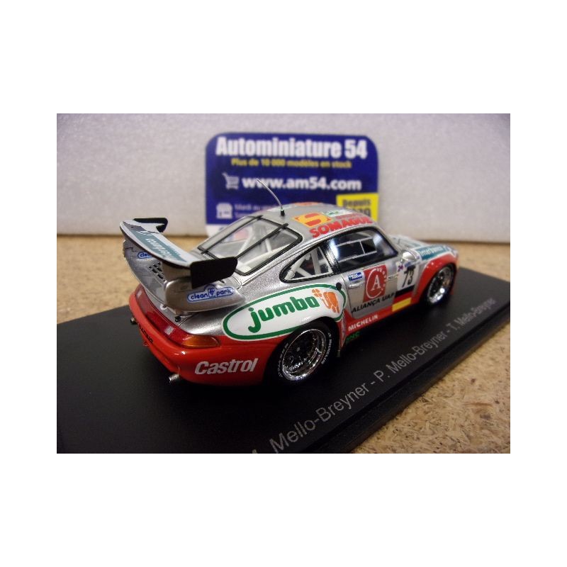Achetez S9909 - Spark 1:43 SPARK Porsche 911 993 Gt2 3.6L Turbo Team Roock Racing #73 24H Le Mans 1997 M.Mello-Breyner P.Bello-Breyner T.Mello-Breyner S9909 (Modélisme - 24H Le Mans