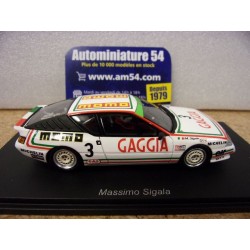 1986 Alpine Renault Europa Cup Champion n°3 Massimo Sigala S7331 Spark Model