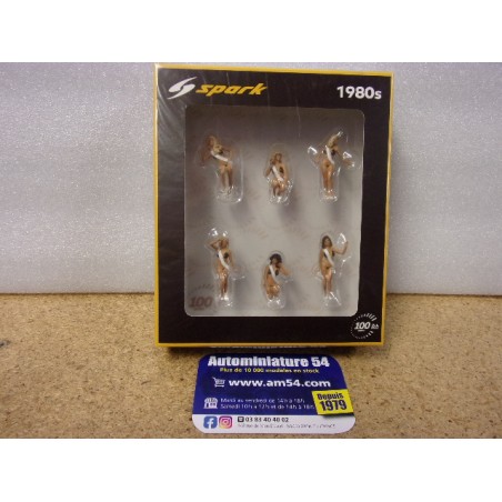 1980 Figurine Set Girls 1980 Le Mans 43AC022 Spark Model