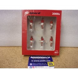 2000 Figurine Set Girls Le Mans 43AC024 Spark Model