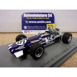 1969 Brabham BT26A n°16 Piers Courage 2nd Monaco GP S8317 Spark Model