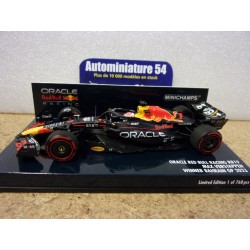 2023 Red Bull Honda RB19 n°1 Max Verstappen 1st winner Bahrain GP 417230101 Minichamps