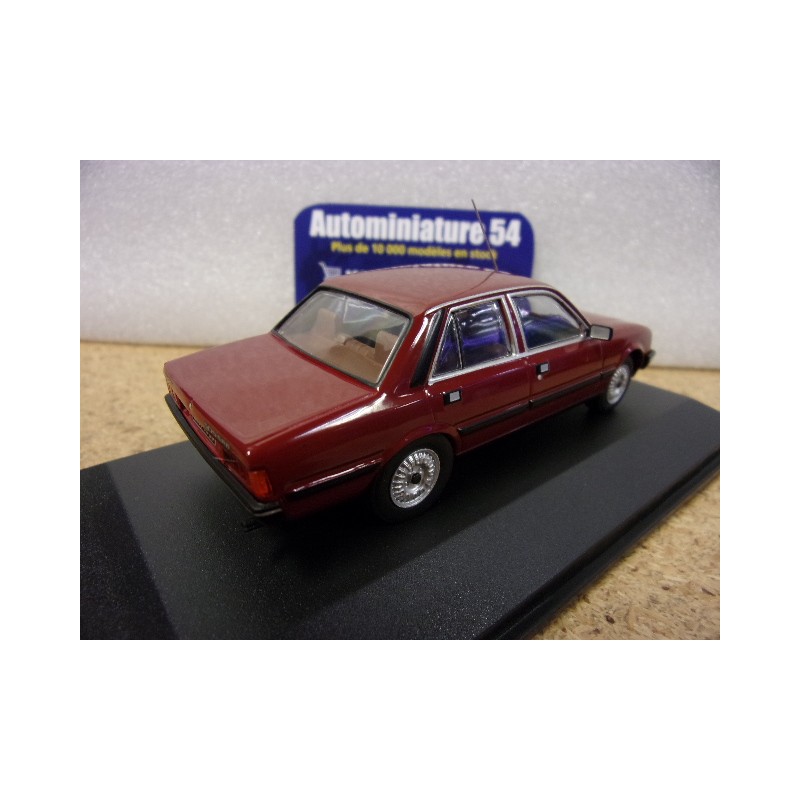 Modèle Réduit Peugeot 505 SRD Turbo 1983 Couleur Bordeaux - Échelle 1/43 Odeon - Neuf