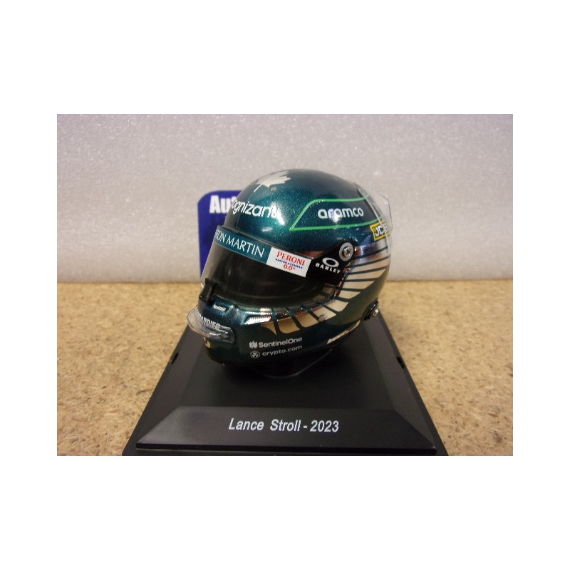 2023 Casque Lance Stroll Aston Martin 1/5 5HF098 Spark Model