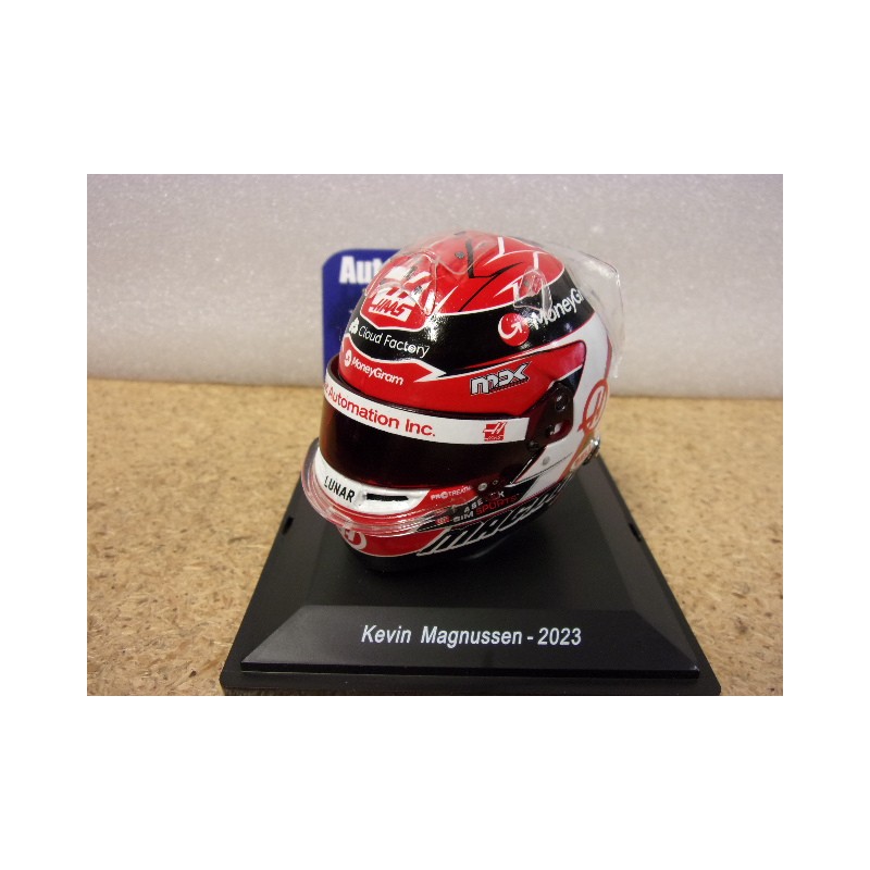 2023 Casque Kevin Magnussen Haas GP 1/5 5HF097 Spark Model