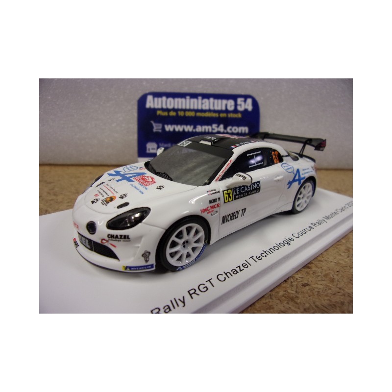 2023 Alpine A110 RGT Chazel Tech. n°63 Frau - Marquez Monte Carlo S6722 Spark Model