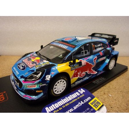 2023 Ford Puma Rally1 n°7 PL Loubet - Gilsoul Sweden Rally 18RMC154B Ixo Models