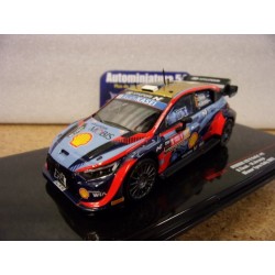 2022 Hyundai i20 N Rally1 n°8 Tanak - Jarveoja 1st winner Ypres RAM872 Ixo Models