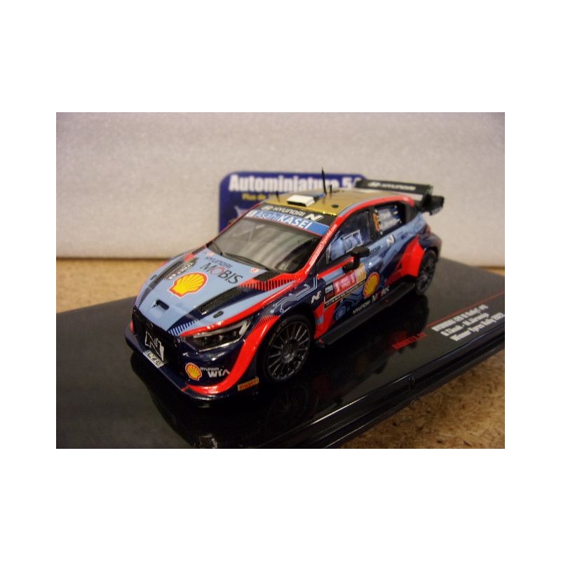 2022 Hyundai i20 N Rally1 n°8 Tanak - Jarveoja 1st winner Ypres RAM872 Ixo Models