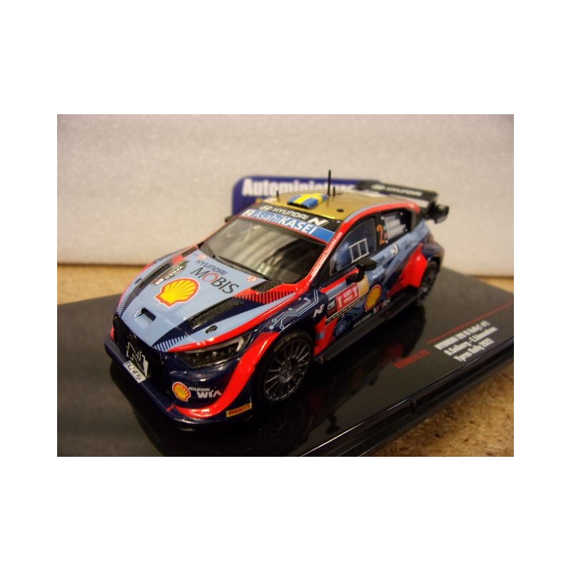 2022 Hyundai i20 N Rally1 n°2 O. Solberg - Edmonson Ypres RAM875 Ixo Models