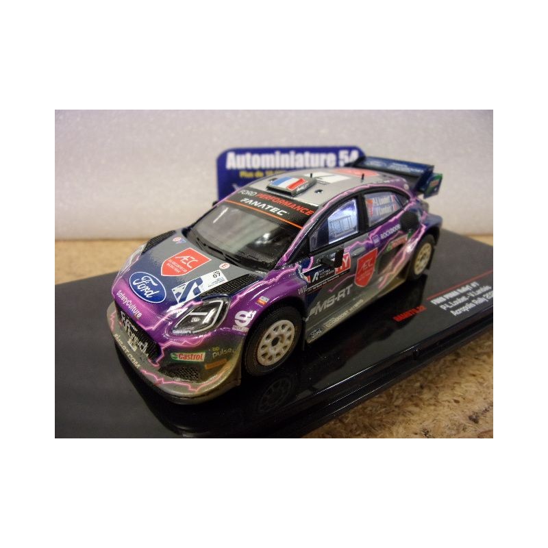 2022 Ford Puma Rally 1 n°7 Loubet - Landais Acropolis RAM870 Ixo Models