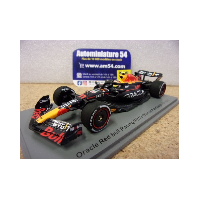 2023 Red Bull Honda RB19 n°11 Sergio Perez 1st Winner Azerbaijan GP S8582 Spark Model