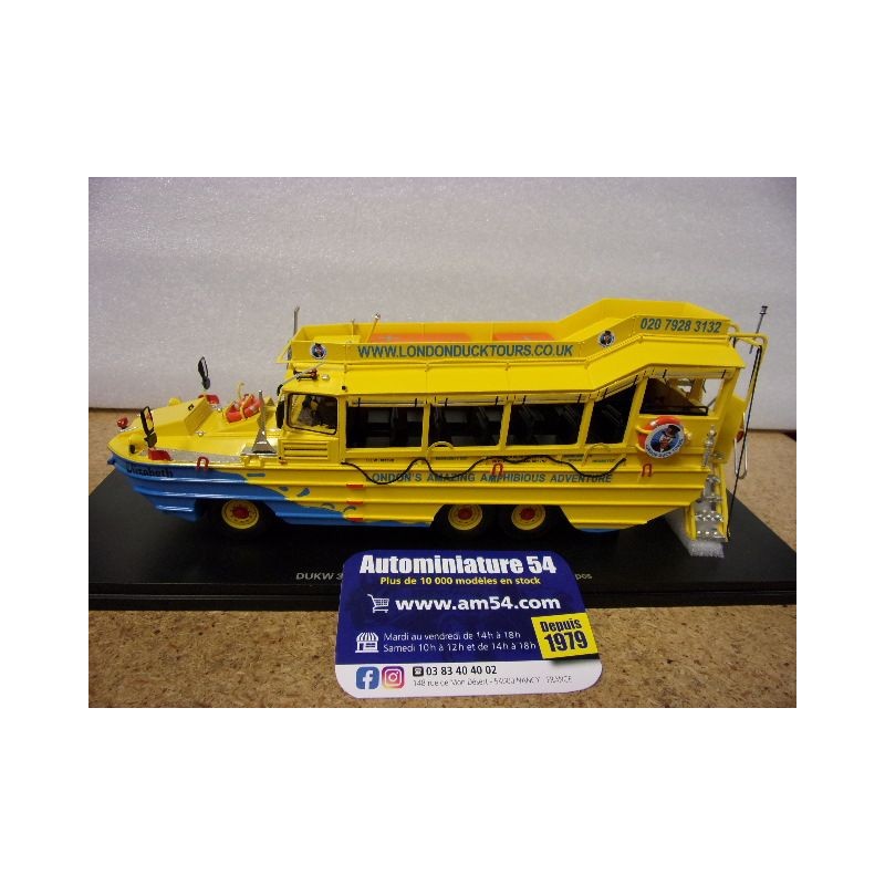 Modèle Réduit Gmc - Dukw Cckw 353 Truck Boat Bateaux Mouches Paris Amphibious Rubberised 3 Axle 1965