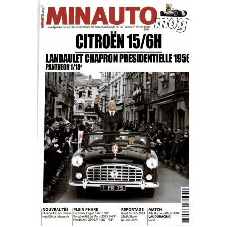 MINAUTOmag Magazine n°96 Janvier -Fevrier 2024