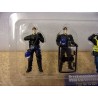 Figurines Gendarmes + Manifestants (x6)  Perfex743 Gendarmerie