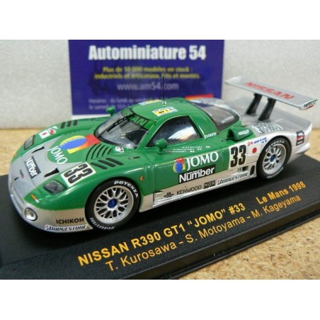 1998 Nissan R390 GT1 Jomo n°33 Kurosawa - Motoyama - Kageyama Le Mans LMC066 Ixo Models