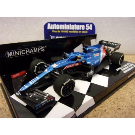 2021 Alpine F1 Team A521 n°14 Fernando Alonso Hungarian GP 417212214 Minichamps