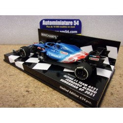 2021 Alpine F1 Team A521 n°14 Fernando Alonso Hungarian GP 417212214 Minichamps