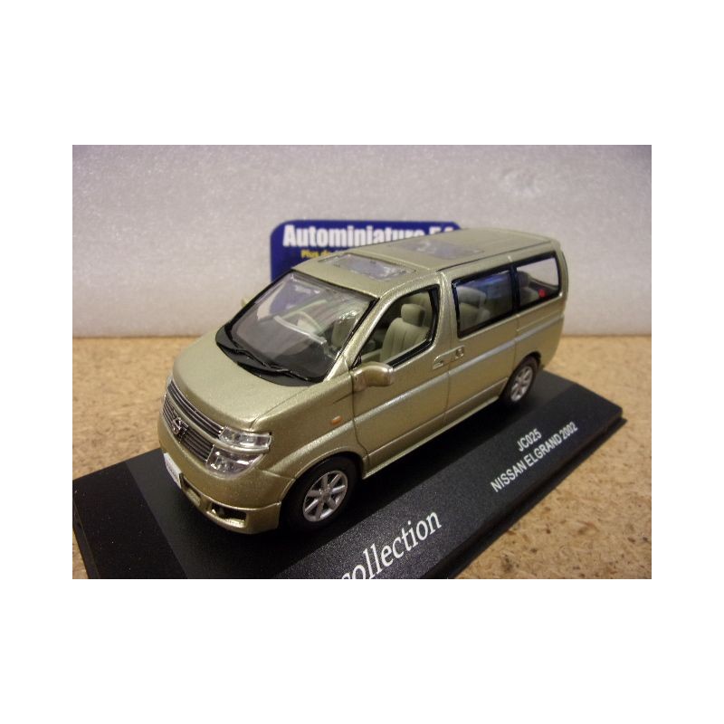 Nissan ELGRAND vert met. 2002 JC025 Ixo - Jcollection