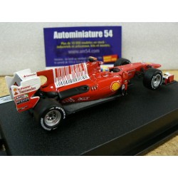 2010 Ferrari F10 Massa n°7 2nd Bahrain GPT6290 Hotwheels Racing