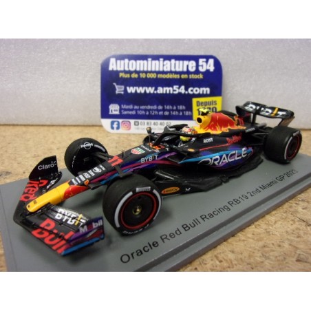 2023 Red Bull Honda RB19 n°11 Sergio Perez 2nd Miami GP S8581 Spark Model