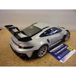 Porsche 911- 992 GT3 RS Ice grey - black 2022 1873359 Norev