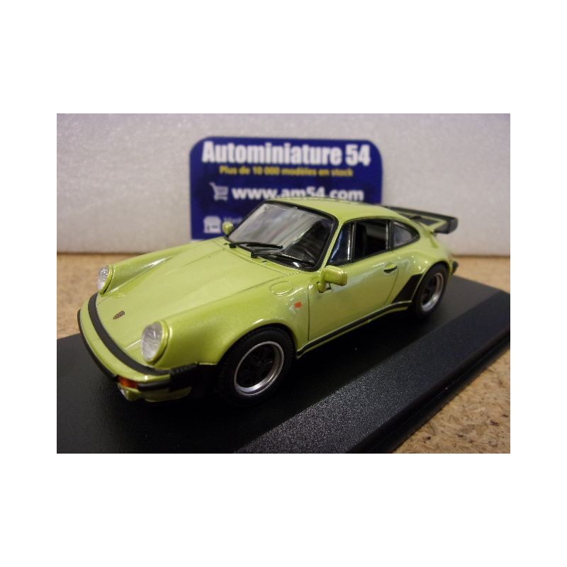 Porsche 911 Turbo 3.3 Green metal 1977 940069004 MaXichamps