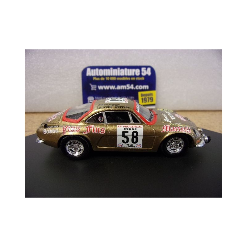 Alpine A110 1600SC 1976 Rallye Monte-Carlo – Trofeu 1/43, Modifiée, Boîte