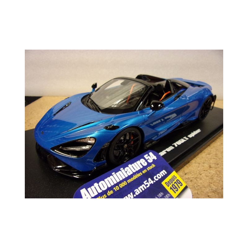 McLaren 765 LT Spider Blue 2021 GT886 GT Spirit