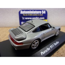 Porsche 911 - 993 Turbo Silver 1995 940069205 MaXichamps