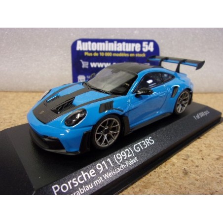 Porsche 911 - 992 GT3RS Rivierablue Weissach Paket 410062107 Minichamps