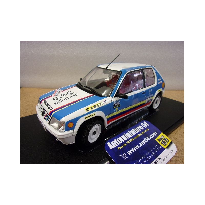 1990 Peugeot 205 Rallye SCHWAB Collection S1801716 Solido