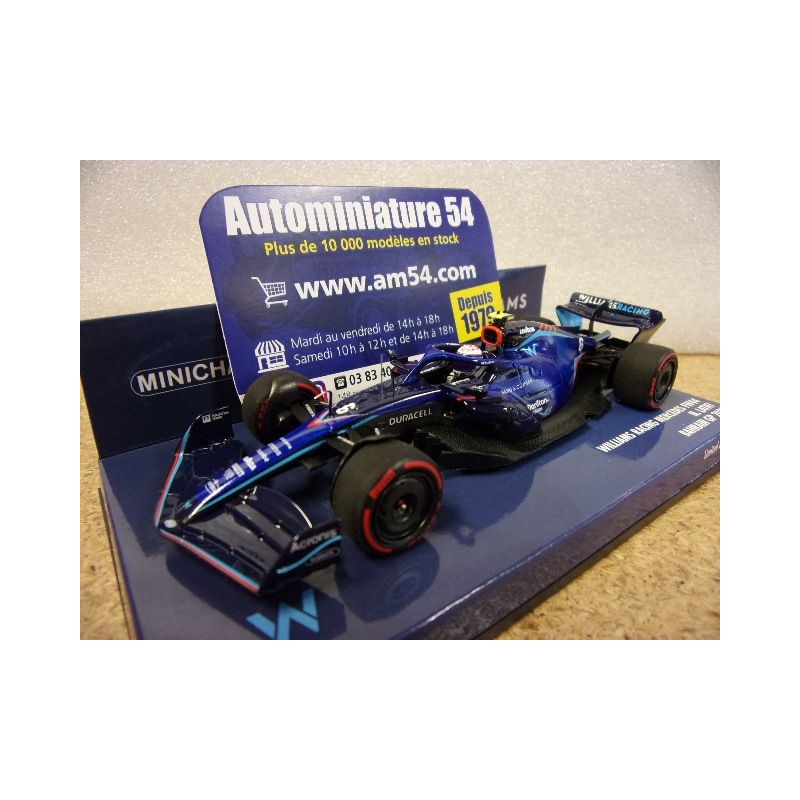 2022 Williams Mercedes FW44 n°6 N Latifi Barhain GP 417220106 Minichamps