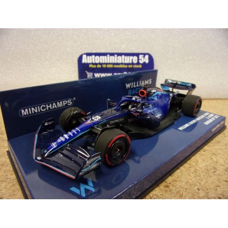 2022 Williams Mercedes FW44 n°23 A Albon Barhain GP 417220123 Minichamps