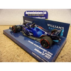 2022 Williams Mercedes FW44 n°23 A Albon Barhain GP 417220123 Minichamps