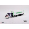Western Star 49X Blue w 40' Refeer Container Evergreen MGT00657 True Scale Models Mini GT 1.64