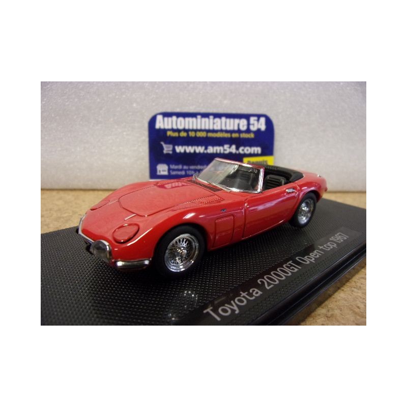 Toyota 2000 GT red Open top 1967 43840 Ebbro