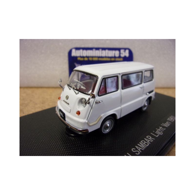 Subaru Sambar Light Van White 1961 43991 Ebbro