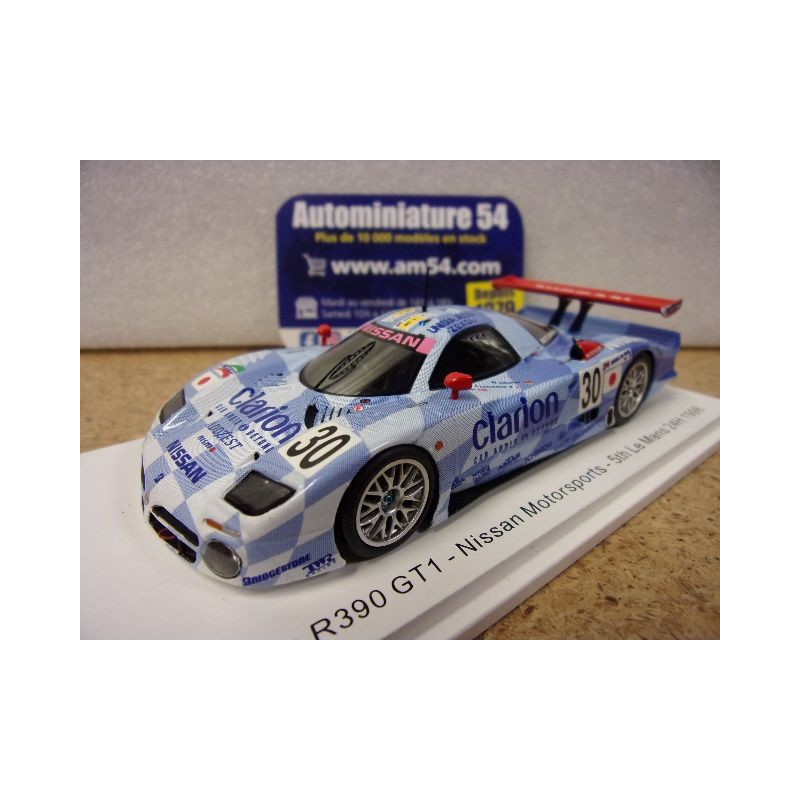 1998 Nissan R390 GT1 n°30 Krumm - Nielsen - Lagorce Le Mans S3630 Spark Model