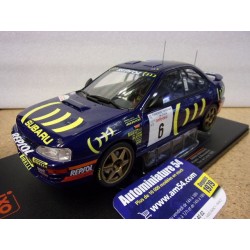 1995 Subaru Impreza 555 n°6 Liatti - Alessandrini Tour de Corse 18RMC063C Ixo Models