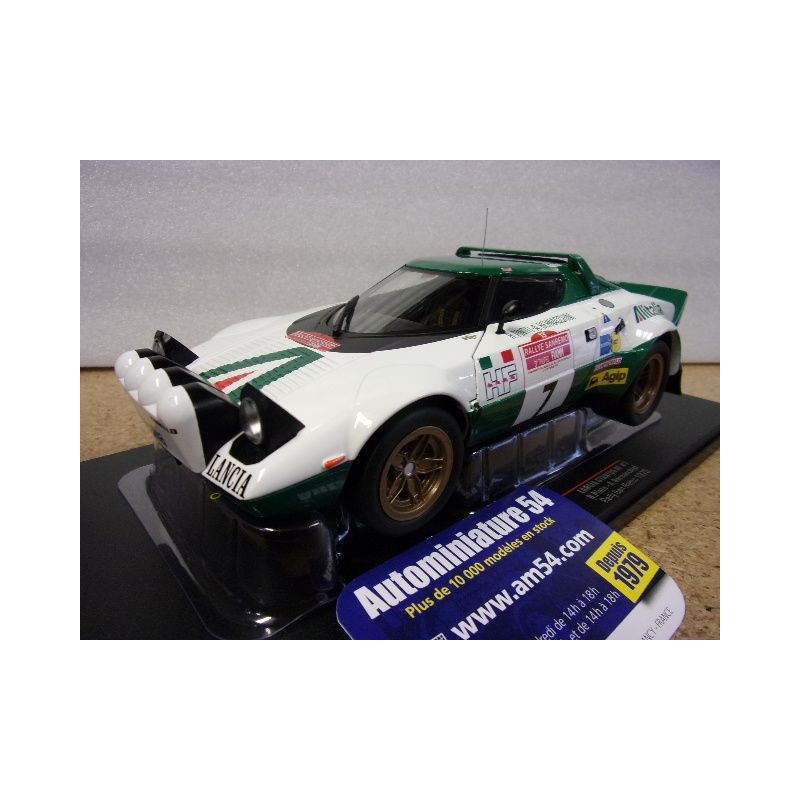 1975 Lancia Stratos Alitalia n°7 Pinto - Bernacchini San Remo 18RMC061C Ixo Models