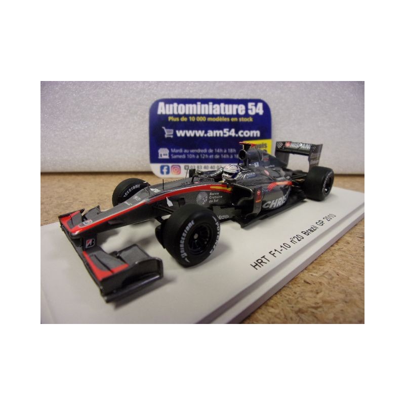 2010 HRT F1-10 Christian Klien n°20 Brazil GP S3012 Spark Model