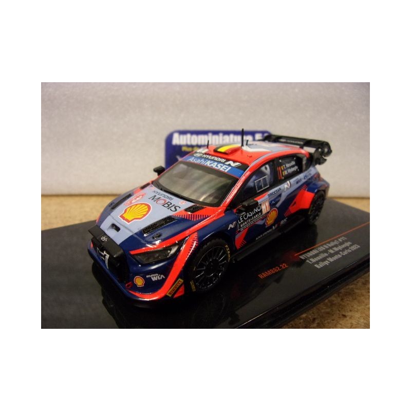 2023 Hyundai i20 N Rally1 n°11 Neuville - Wydaeghe Monte Carlo RAM882 Ixo Models