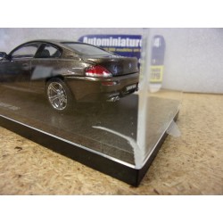 BMW Serie 6 M6 Bronze attention vitrine fendue 03513BZ Kyosho