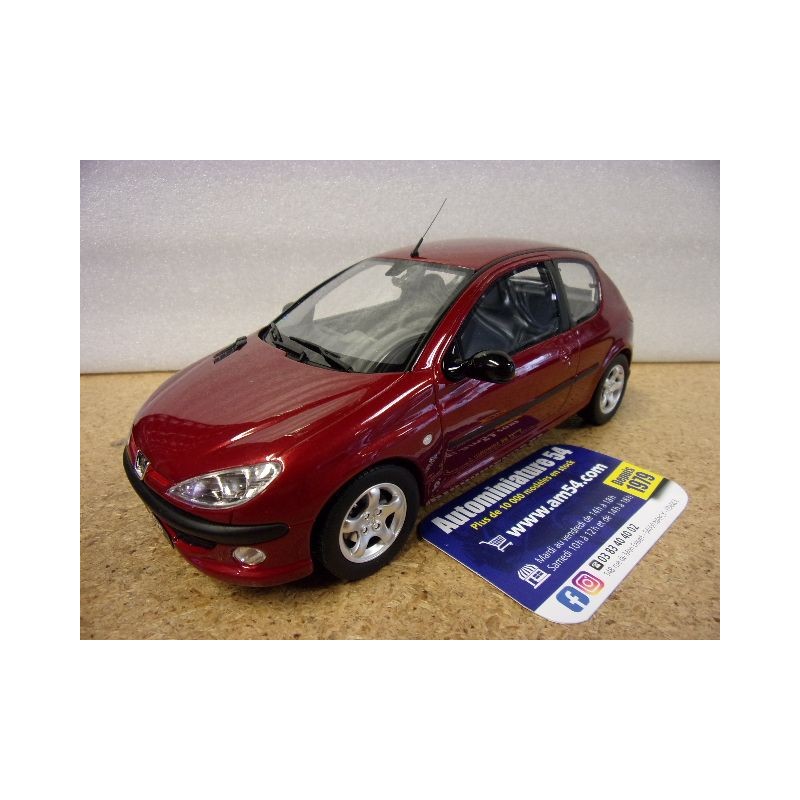 Peugeot 206 S16 Red 1999 OT1039 OttoMobile