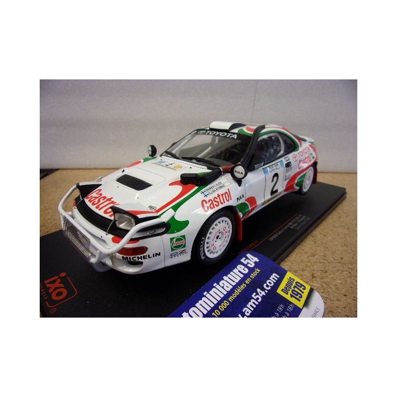 1993 Toyota Celica GT Four ST185 n°2 Alen - Kiwimaki Safari Rally 18RMC150B Ixo Models