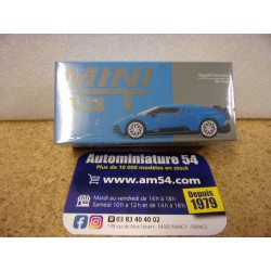 Bugatti Centodieci Blu Bugatti MGT00586 True Scale Models Mini GT